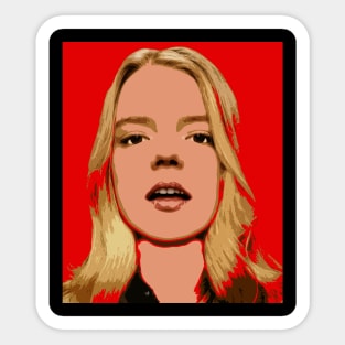 anya taylor-joy Sticker